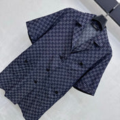 GUCCI 26S SHORT-SLEEVE MONOGRAM SHIRT 394
