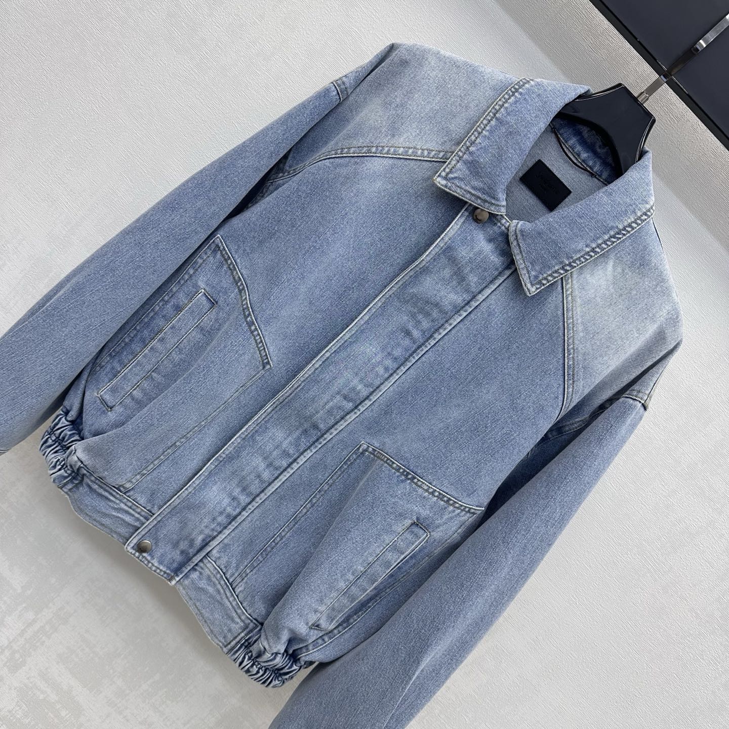 YSL 26S BOMBER DENIM JACKET 475