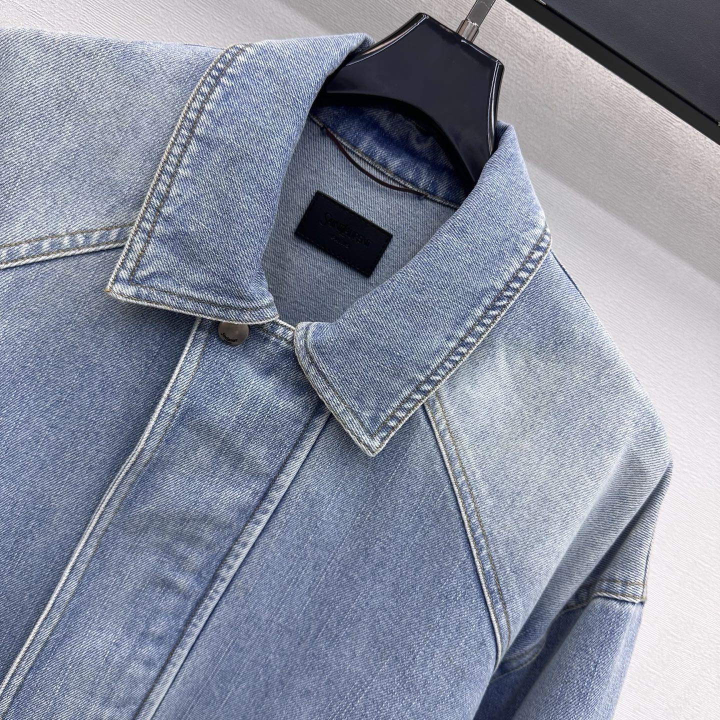 YSL 26S BOMBER DENIM JACKET 475
