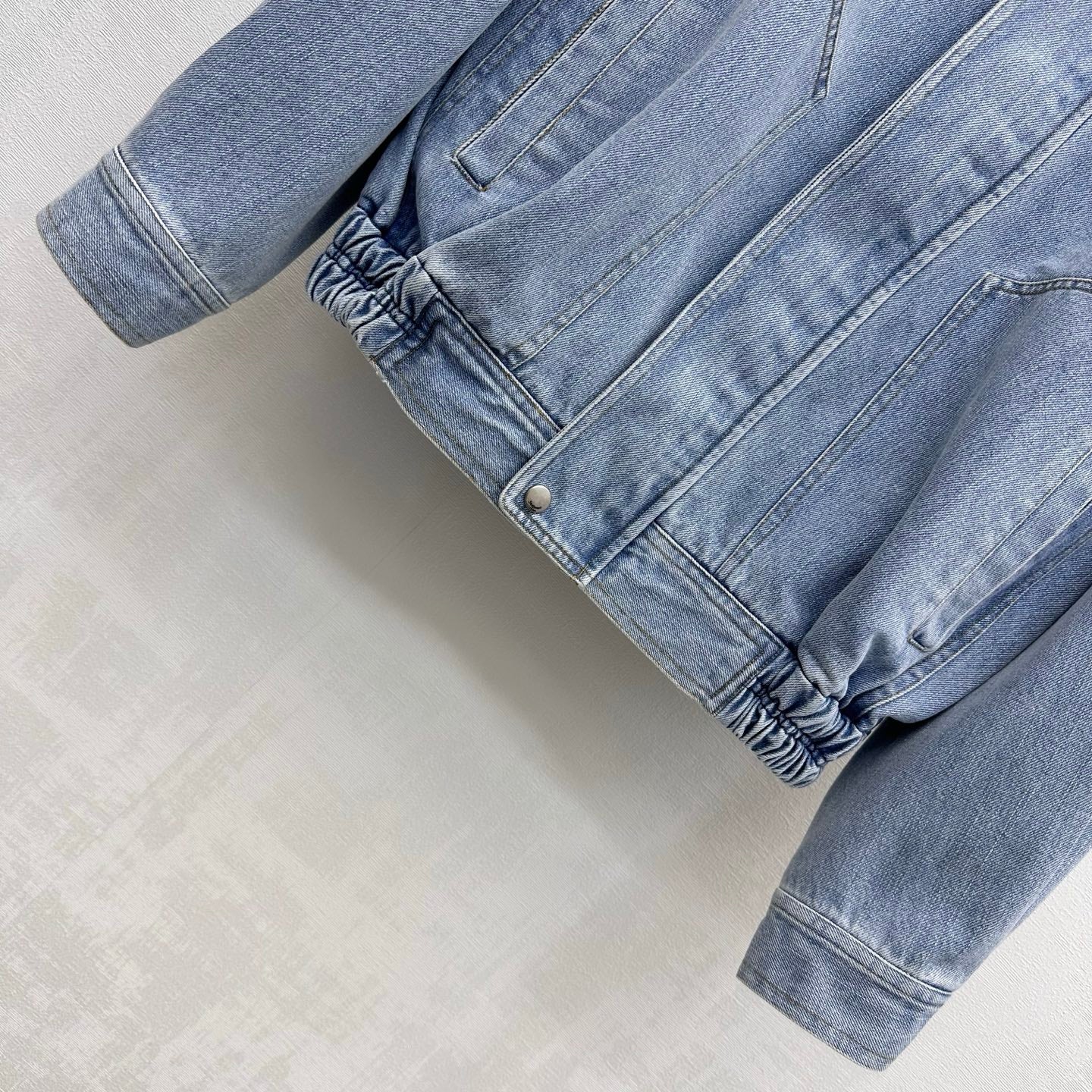 YSL 26S BOMBER DENIM JACKET 475