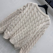LOEWE 26S CABLE-KNIT SWEATER 717