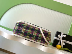 CHANEL 25S SHOPPING BAG 40 IN MULTICOLOR TWEED