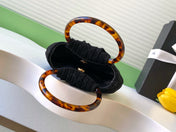 CHANEL 26S HAND BAG 12 IN BLACK SUEDE GOLD HARDWARE