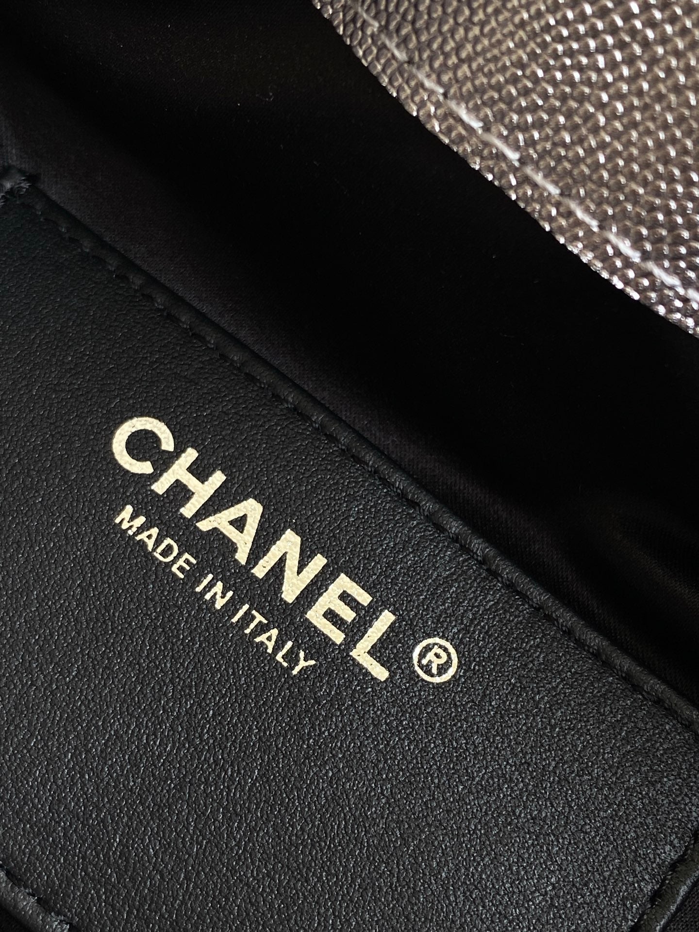 CHANEL 25S HOBO BAG 30 IN LILAC SILVER METALLIC CAVIAR