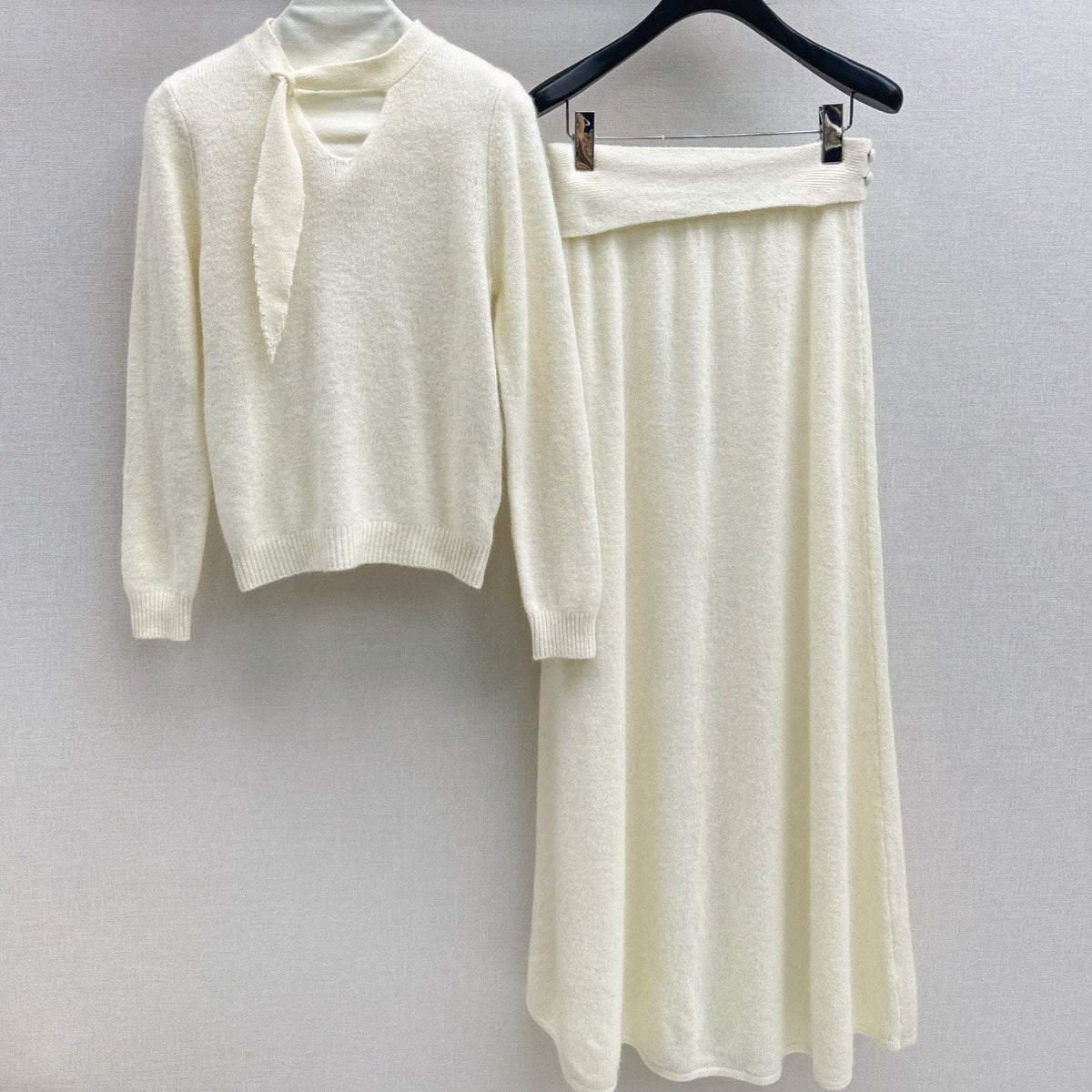 DIOR 25S KNIT SKIRT SET 588