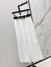 VALENTINO 26S STRAIGHT-LEG TROUSERS STYLE 80