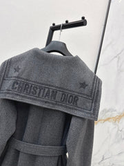 DIOR 25S LONG KNIT COAT 589