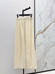 DIOR 25S WIDE-LEG CASHMERE PANTS 570