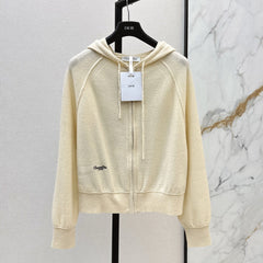 DIOR 25S FLORAL EMBROIDERED HOODIE 572