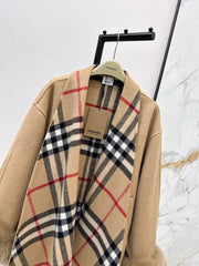 BURBERRY 25S REVERSIBLE KNIT COAT 252