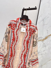 HERMES 25S SILK SHIRT 453