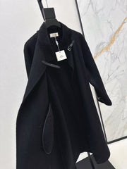 HERMES 25S LONG STAND-COLLAR COAT 449