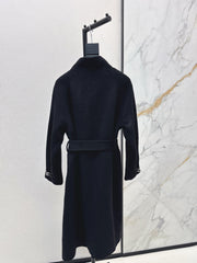 HERMES 25S LONG STAND-COLLAR COAT 449