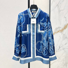 HERMES 25S SILK SHIRT 426