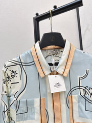 HERMES 25S SILK SHIRT 427