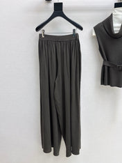 HERMES 26S SLEEVELESS TOP AND STRAIGHT-LEG TROUSERS SET 752