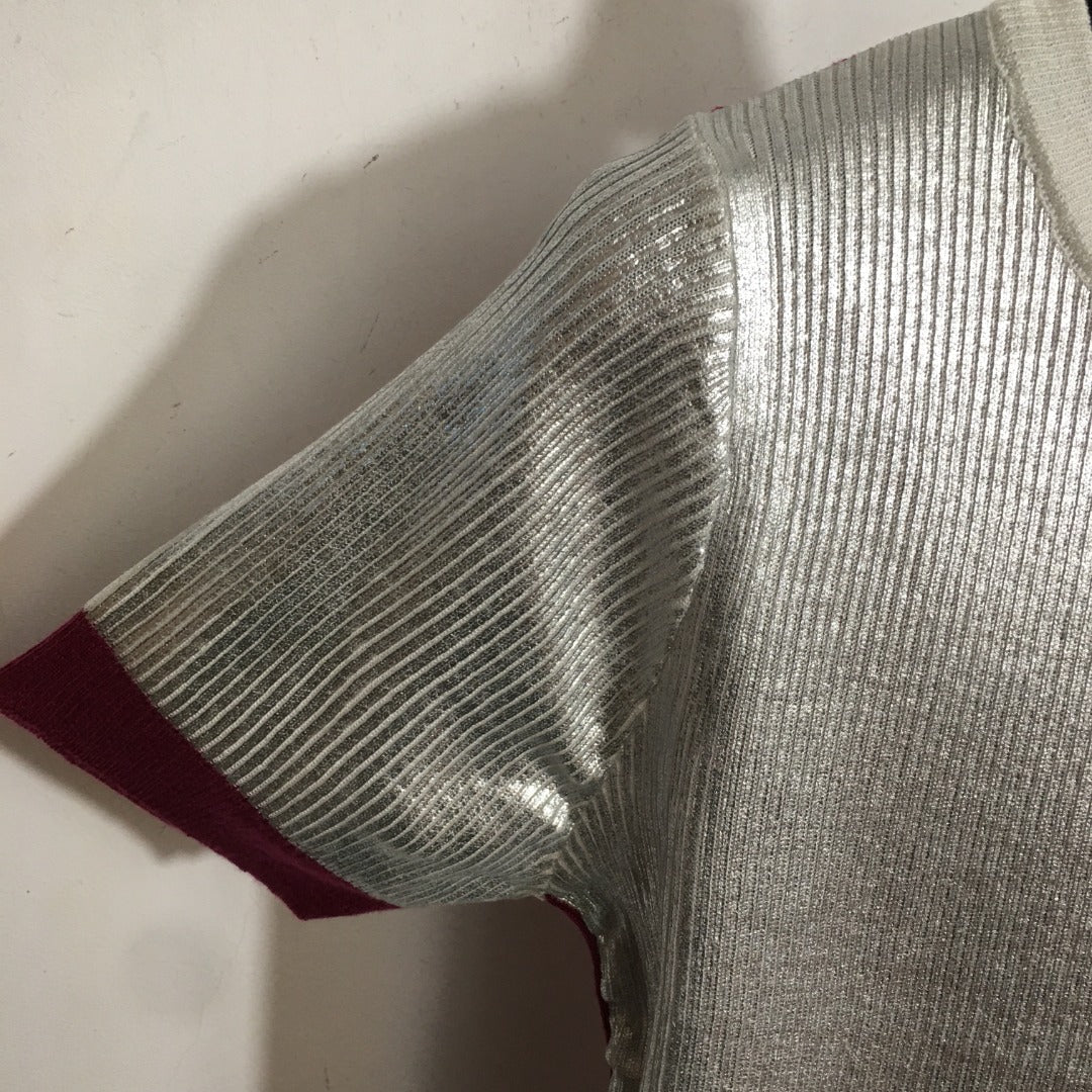 CHANEL 26S SHORT-SLEEVE KNIT TOP 849