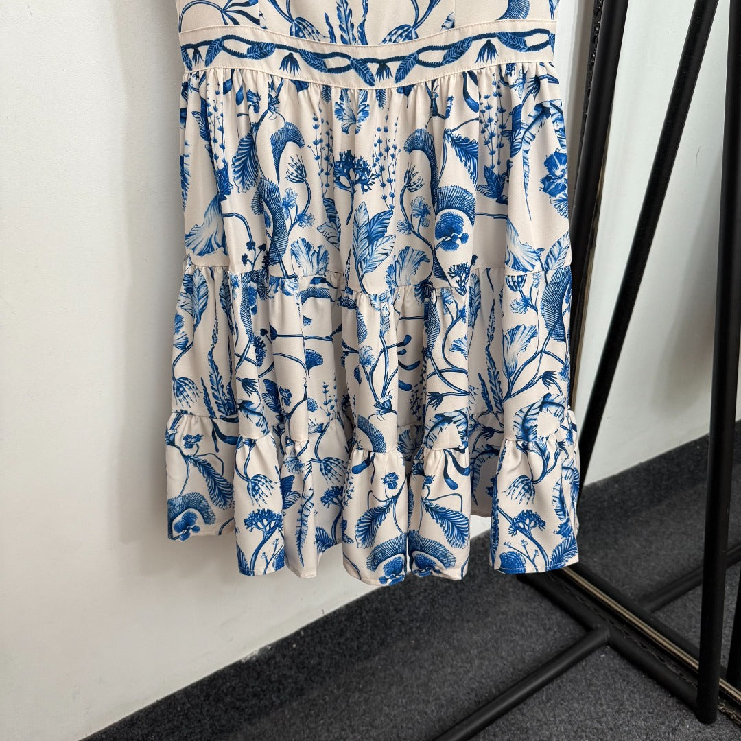 ZIMMERMANN 26S SQUARE-NECK MINI DRESS 261