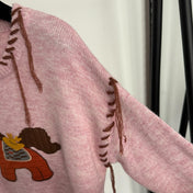 HERMES 25S LONG-SLEEVE SWEATER 470