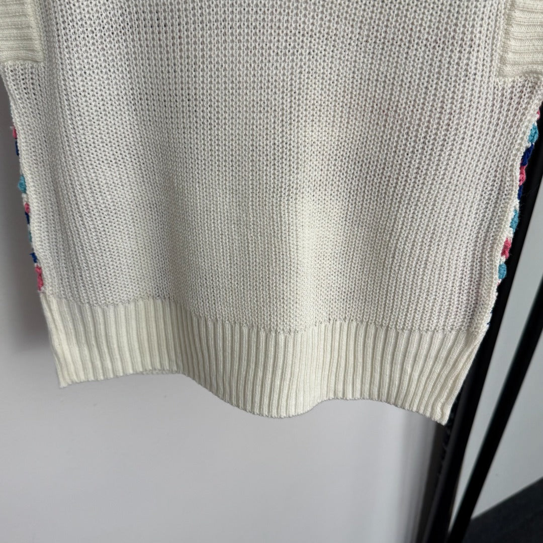 HERMES 25S SLEEVELESS KNITTED VEST 464