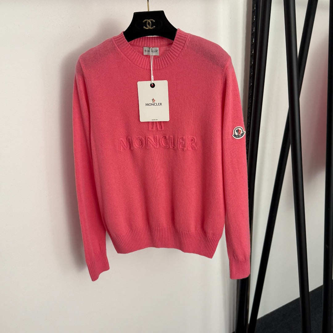 MONCLER 25S LONG-SLEEVE KNIT SWEATER 471