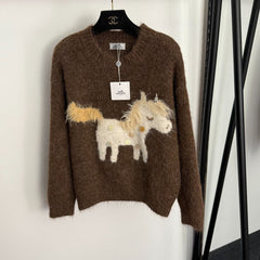 HERMES 25S LONG-SLEEVE SWEATER 438