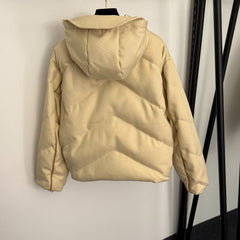 HERMES 25S HOODED LONG-SLEEVE PUFFER JACKET 428