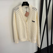 MIUMIU 26S V-NECK WOOL CARDIGAN 1015