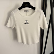 CHANEL 26S SHORT-SLEEVE SWEATER 991