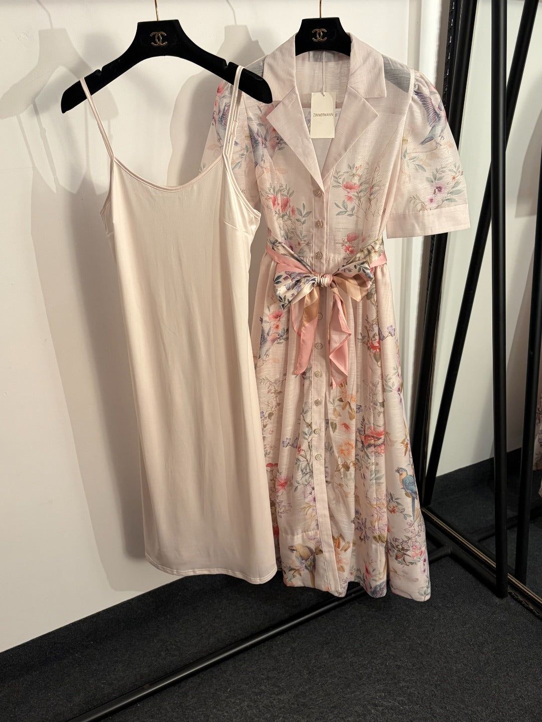 ZIMMERMANN 26S SHIRT MIDI DRESS 296