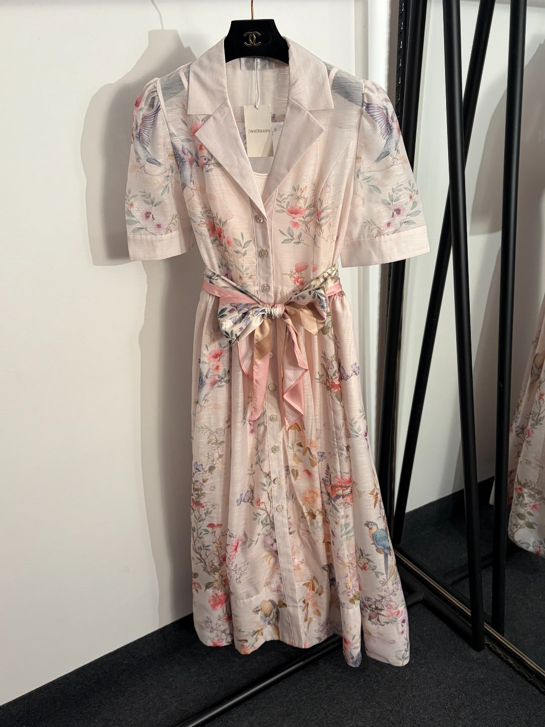ZIMMERMANN 26S SHIRT MIDI DRESS 296