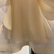 ZIMMERMANN 26S BELTED V-NECK MINI DRESS 270