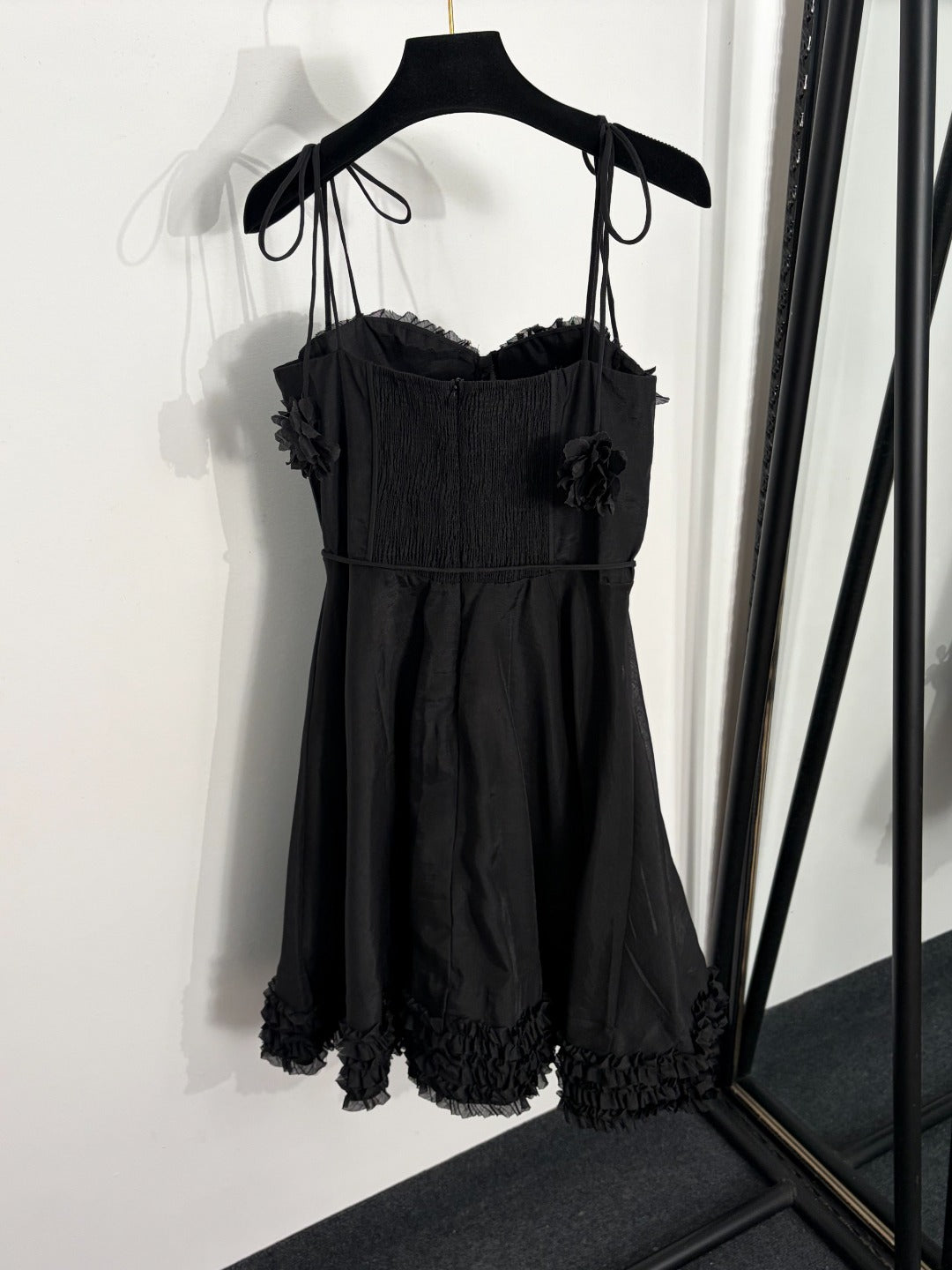 ZIMMERMANN 26S RUFFLED CORSET MINI DRESS 271