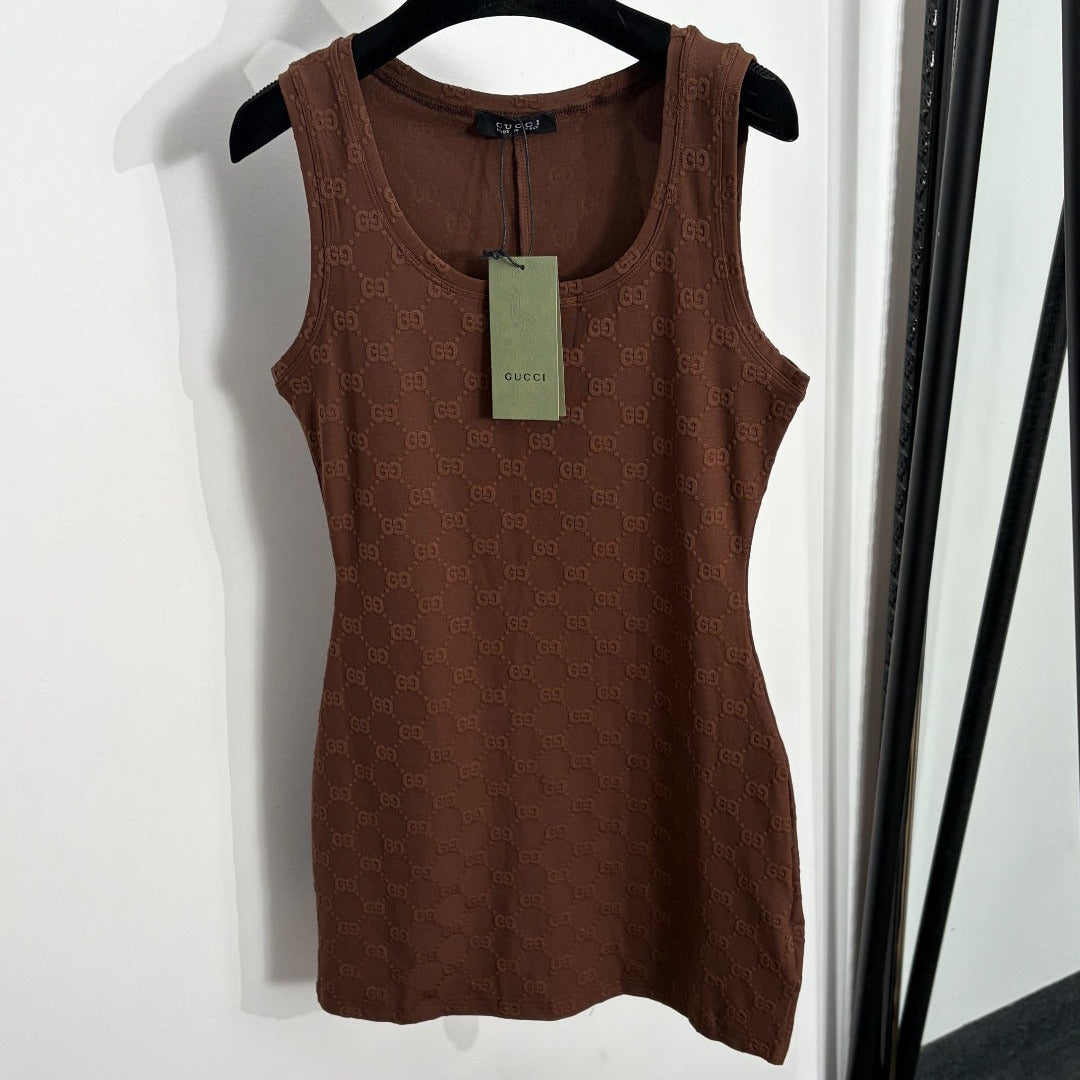 GUCCI 26S SLEEVELESS MINI DRESS 450