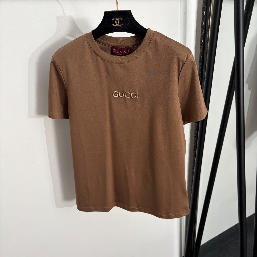 GUCCI 26S SHORT-SLEEVE CREWNECK T-SHIRT 435