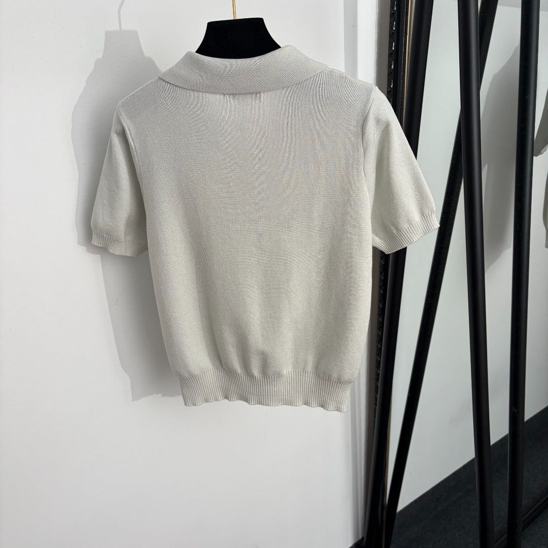 RALPH LAUREN 26S SHORT SLEEVE POLO KNIT TOP 400