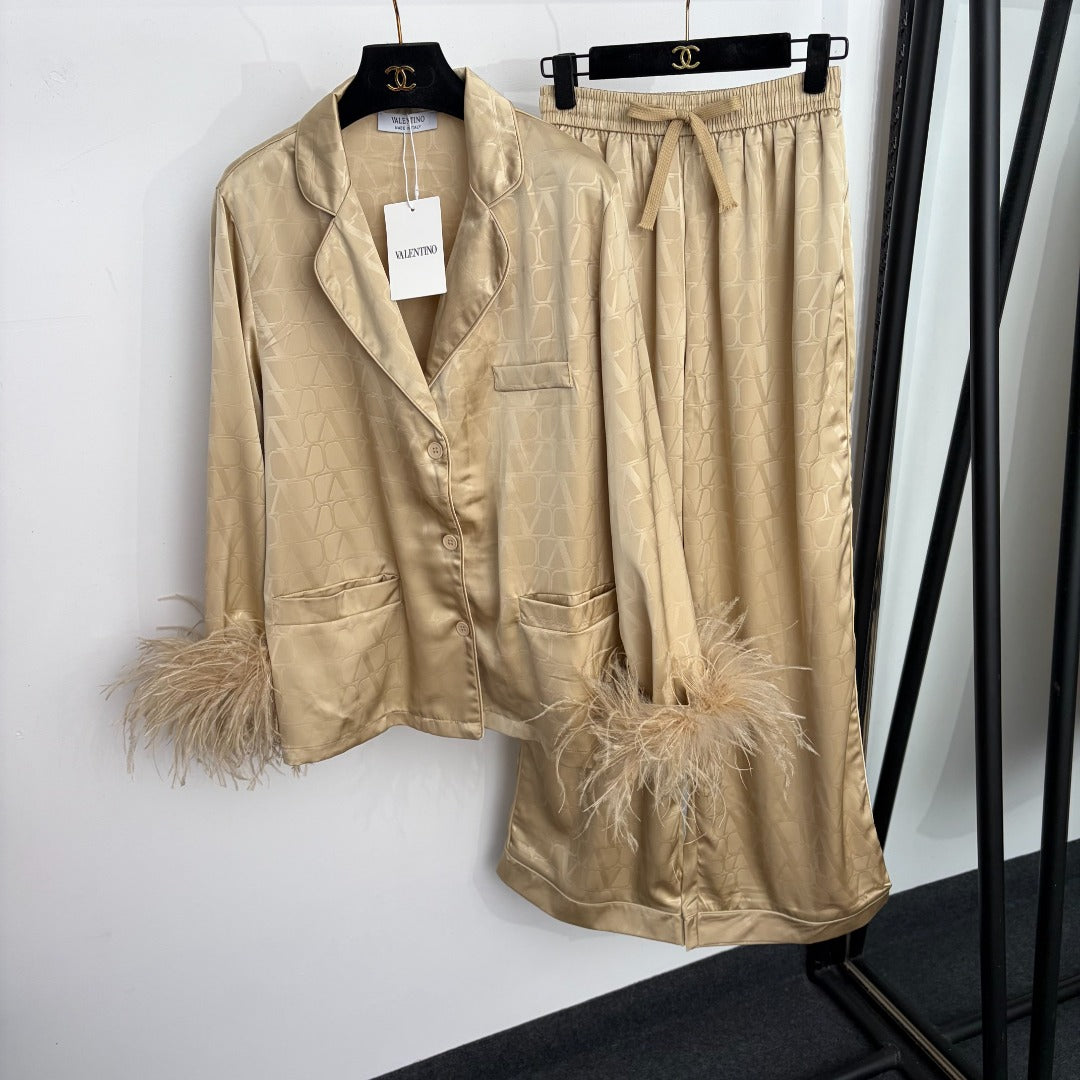 VALENTINO 26S SATIN PAJAMA SET 335