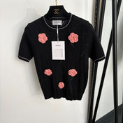 CHANEL 26S SHORT-SLEEVE KNIT TOP 1465