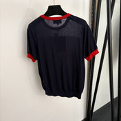CHANEL 26S SHORT-SLEEVE KNIT TOP 1354