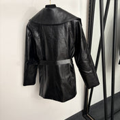 GUCCI 26S LONG-SLEEVE LEATHER JACKET 382