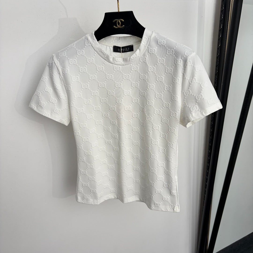 GUCCI 26S SHORT-SLEEVE T-SHIRT AND LEGGINGS SET 372