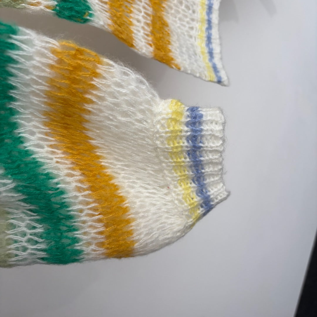 LOEWE 26S OPEN KNIT LONG SLEEVE SWEATER 539