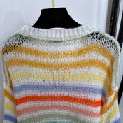 LOEWE 26S OPEN KNIT LONG SLEEVE SWEATER 539