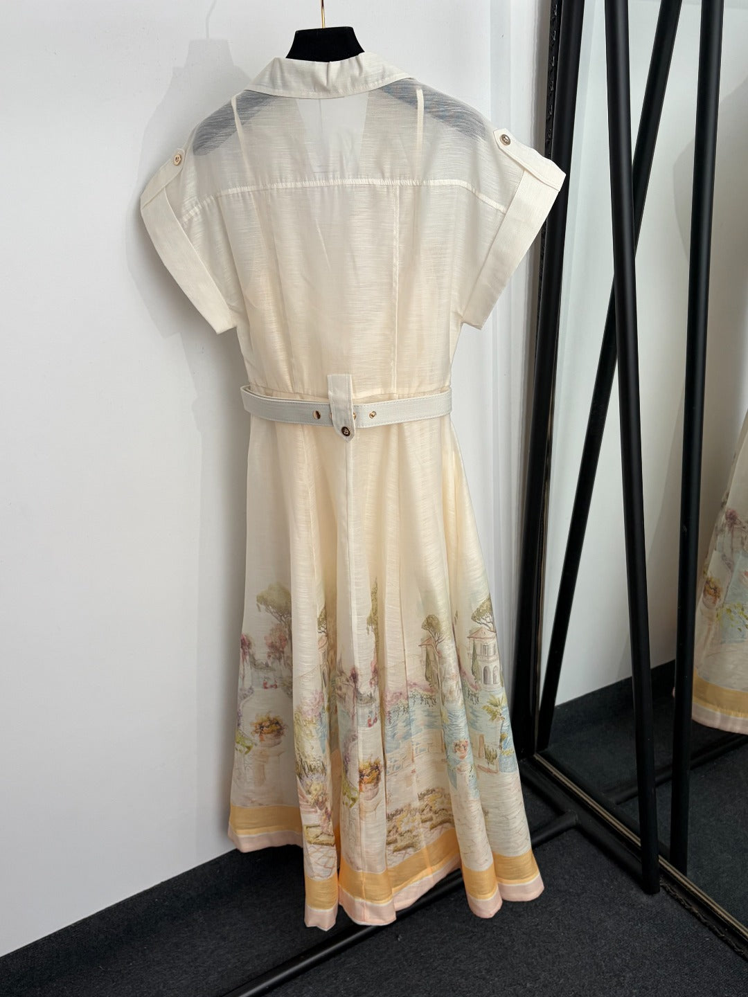 ZIMMERMANN 26S SHIRT MIDI DRESS 297