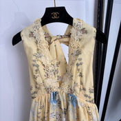 ZIMMERMANN 26S LACE-TRIM FLORAL MINI DRESS 286