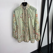 ZIMMERMANN 26S FLORAL BLOUSE & SHORTS SET 253