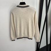 YSL 26S POLO COLLAR KNIT SWEATER 450