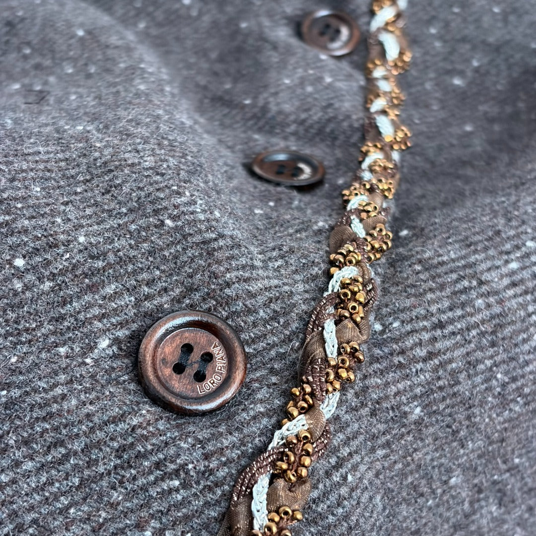 LORO PIANA 26S TWEED JACKET 934