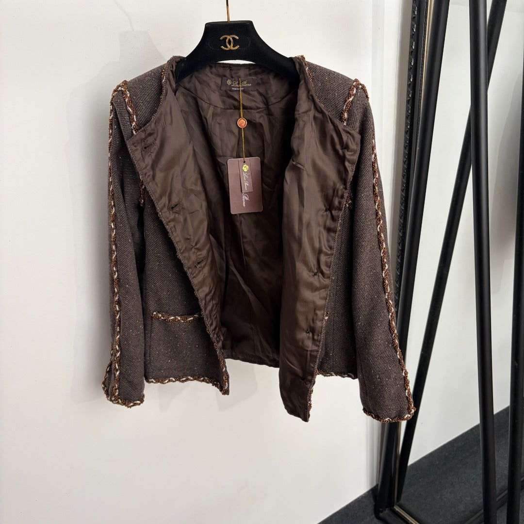 LORO PIANA 26S TWEED JACKET 934