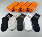 HERMES 26S CREW SOCKS 111942 (1 BOX)